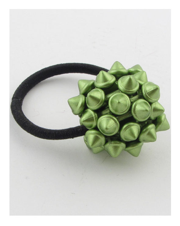 Hair elastic w/spike ball - MonayyLuxx