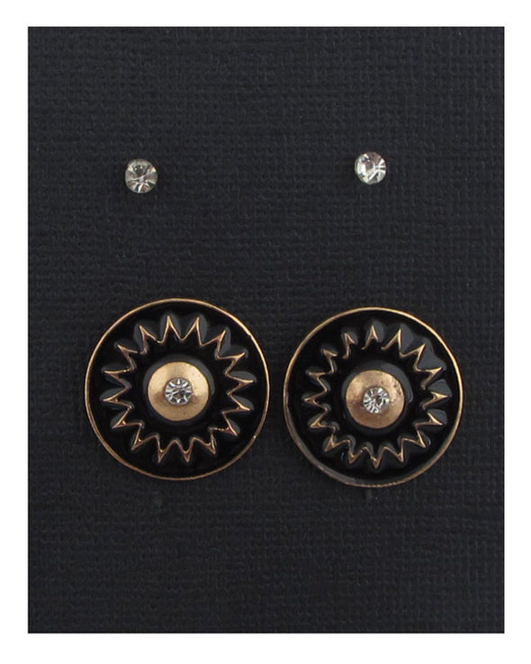 Sun studs earrings - MonayyLuxx