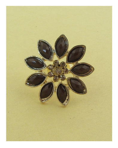 Flower adjustable ring - MonayyLuxx