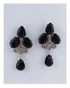 Faux crystal drop earrings - MonayyLuxx
