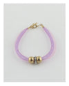 Stretch color mesh bead ball bracelet - MonayyLuxx