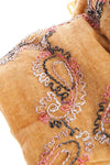 Sheer embroidered oblong scarf - MonayyLuxx