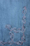 Sheer embroidered oblong scarf - MonayyLuxx