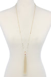 Tassel Pendant Necklace - MonayyLuxx