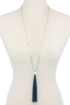 Tassel Pendant Necklace - MonayyLuxx