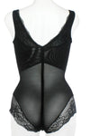 Mesh With Floral Lace Shapewear Bodysuit