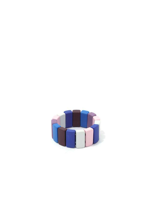 Rectangular Block Stretch Ring