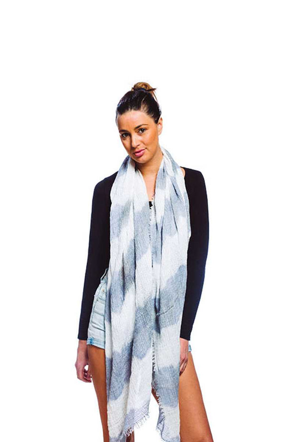 Tie Dye Oblong Scarf