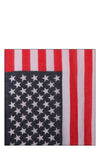 Chiffon American Flag Long Scarf