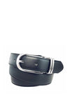 Womens Clamp Round Buckle On One-size-fits-all Plain Feather Edged Dress Belt