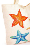 Stylish Star Fish Print Ecco Tote Bag