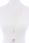 Fashion Y Chain Tin Necklace