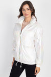 Holographic Windbreaker Jacket