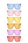 Modern Retro Summer Cool Vibes Colored Sunglasses