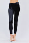 Waist Band Matt Satin Leggings