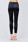 Waist Band Matt Satin Leggings