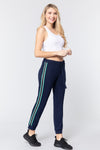 Side Stripe Tape French Terry Pants