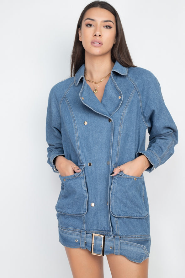 Long Denim Jacket