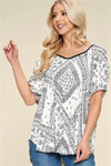 Paisley Venechia Printed Fashion Top