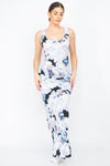 Floral Silted Maxi Dress