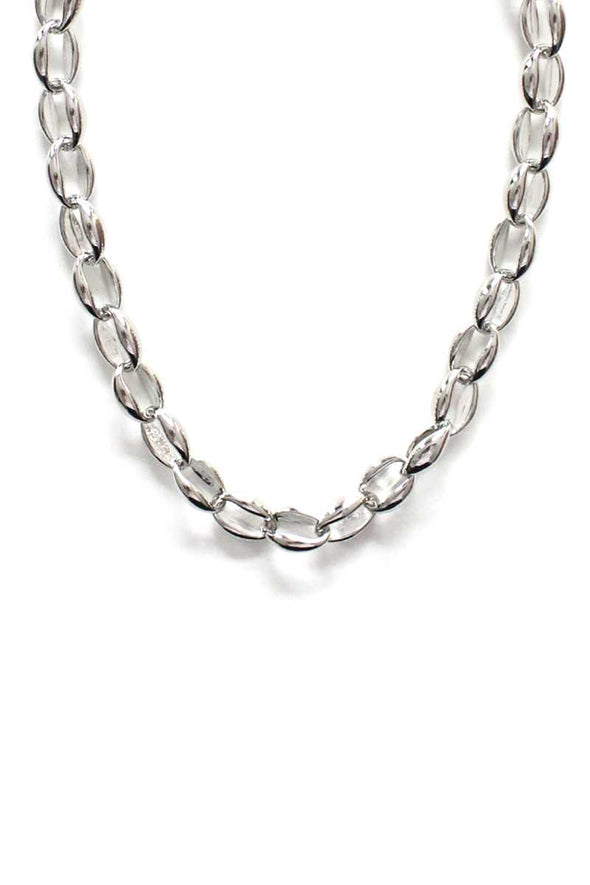 Metal 2 Style Mix Chain Necklace