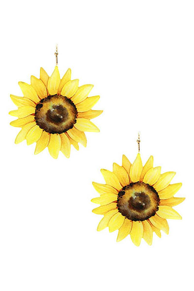 Chic Sunflower Earring