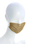 Fashion Breathable Open Rhinestone Sequin Style Mask
