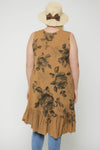 Long Flattering Silhouette Sleeveless Cardigan