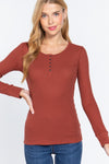 Long Slv Scoop Neck Thermal Top