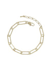 Fashion Clothing Pin Metal Chain Bracelet